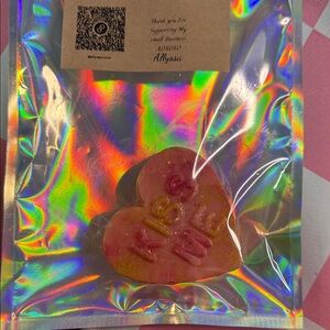 Heart-Shaped 'Kiss Me' Soap Givaway